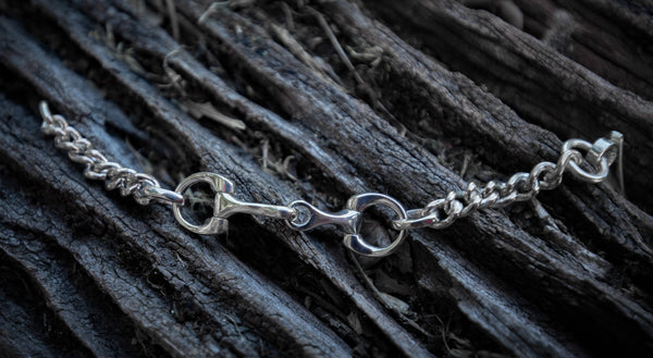 Snaffle Bit Curb Chain Bracelet